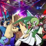 Vaporeon and friends having fun in a dance club | image tagged in dance club,pokemon | made w/ Imgflip meme maker