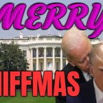 Merry Sniffmas | MERRY; SNIFFMAS | image tagged in biden sniff trump,merry christmas,christmas meme,creepy joe biden,donald trump approves,donald trump | made w/ Imgflip meme maker