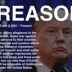 Traitor trump