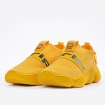 yellow drip shoes