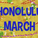 Honolulu March title card