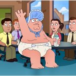 Word of the Day “W” | Whippersnapper; Noun
1. A diminutive, insignificant, or presumptuous person.
2. Young and inexperienced; overconfident. | image tagged in baby,family guy,word of the day,memes | made w/ Imgflip meme maker