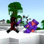 Minecraft player beats full netherite player