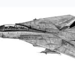 F 14 Tomcat template