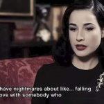 I HAVE NIGHTMARES GIRL