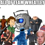 All of Team Wheatley (Corrected) template