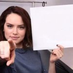 Pointing Girl WIth Sign meme