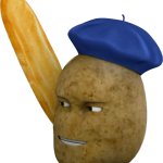 French Potato template