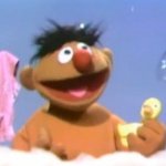 Ernie and Rubber Ducky