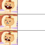 Happy to Scared Cub template