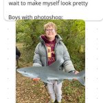 Boys with photoshop meme