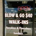 blow
