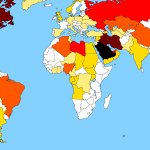 Map of Countries with Proven Oil Reserves