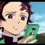 Tanjiro With Phone meme