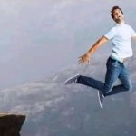 Cliff Jump Meme Generator - Imgflip