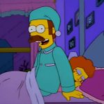Ned Flanders New Years Bed