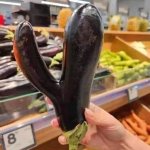 Double Penetration Eggplant template