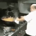 She always goes overboard with it | MY MOM COOKING ON NEW YEARS DAY | image tagged in gifs,tags | made w/ Imgflip video-to-gif maker