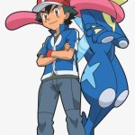 ash and his Greninja template