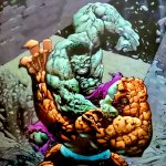Hulk vs The Thing meme