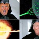 Trump as Darth Vader
