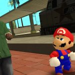 Big Smoke talking to Mario