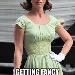 Getting fancy for the first wednesday of the year | GETTING FANCY FOR THE FIRST WEDNESDAY OF THE YEAR | image tagged in christina ricci,funny,wednesday,wednesday addams,it is wednesday my dudes,new year | made w/ Imgflip meme maker