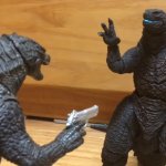 Godzilla Bribing Godzilla