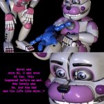 I worry and question about it. | Garet was once bi. I was once bi too. This happened before we met. How lonely was he, and how bad was his life like mine..? | image tagged in funtime freddy's shower thoughts,garet | made w/ Imgflip meme maker