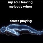 soul leaving body meme