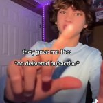Gave me the ick GIF Template