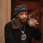 Katt Williams sips Kermit's Tea meme