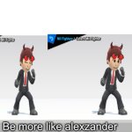 Alexzander doesn’t care about (X) But he does care about (Y)