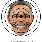 Barack Obama shooting target Bernie JPP