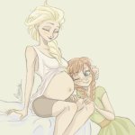 Pregnant Elsa