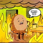 This is fine | THIS IS
 FINE | image tagged in this is fine | made w/ Imgflip meme maker