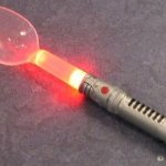 Kellogg lightsaber spoon