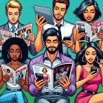 people are reading magazines online