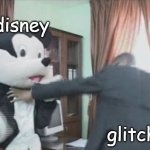 farfour getting beat to death | disney; glitch | image tagged in glitch,disney,mickey gets punched in the gut | made w/ Imgflip meme maker