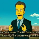 Tom Hanks' credibility