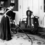 first Siemens vacuum cleaner Germany, 1906