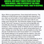 Funny | THIS IS WHAT I THOUGHT ABOUT WHEN I READ SOMEONE ASKING IF BLACK PEOPLE BUILT AMERICA, WHY DIDN'T WHITE PEOPLE GIVE THEM THEIR HOUSES. I WAS STUPEFIED BY THE FORCE FIELD IGNORANCE EMANATING THERE. I HAD TO RESPOND. | image tagged in funny | made w/ Imgflip meme maker