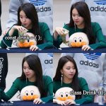 When you discover JavaScript Classes... | const drink = { };; class Drink { }; | image tagged in chaeyoung meme,javascript,software,twice,coding,code | made w/ Imgflip meme maker