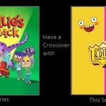 Ah, this looks like the most unnecessary crossover ever. | image tagged in what if this series had a crossover with that series,ollie's pack,cupcake and dino,crossover | made w/ Imgflip meme maker