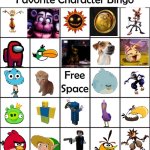 Favorite Charecter Bingo | image tagged in favorite charecter bingo | made w/ Imgflip meme maker