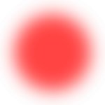 Círculo rojo red circle blur