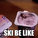 ski | SKI BE LIKE | image tagged in gifs,ski | made w/ Imgflip video-to-gif maker