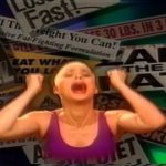 Susan Powter Stop the Insanity meme