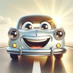 carro feliz