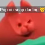 Pop on snap darling